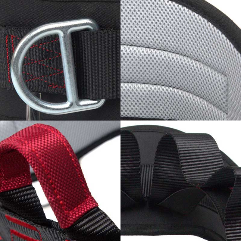 Camping Belt 25KN Outdoor Activity Rock Outdoor Activity Expand Training Half Body Harness Safety Supplies Survival Equipment