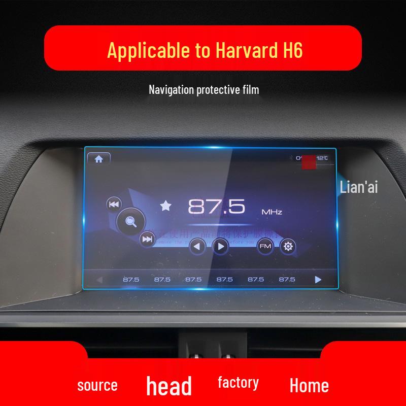 Tempered Film for Haval H6 2nd/3rd Gen: Navigation & Console Protection (25 Models)