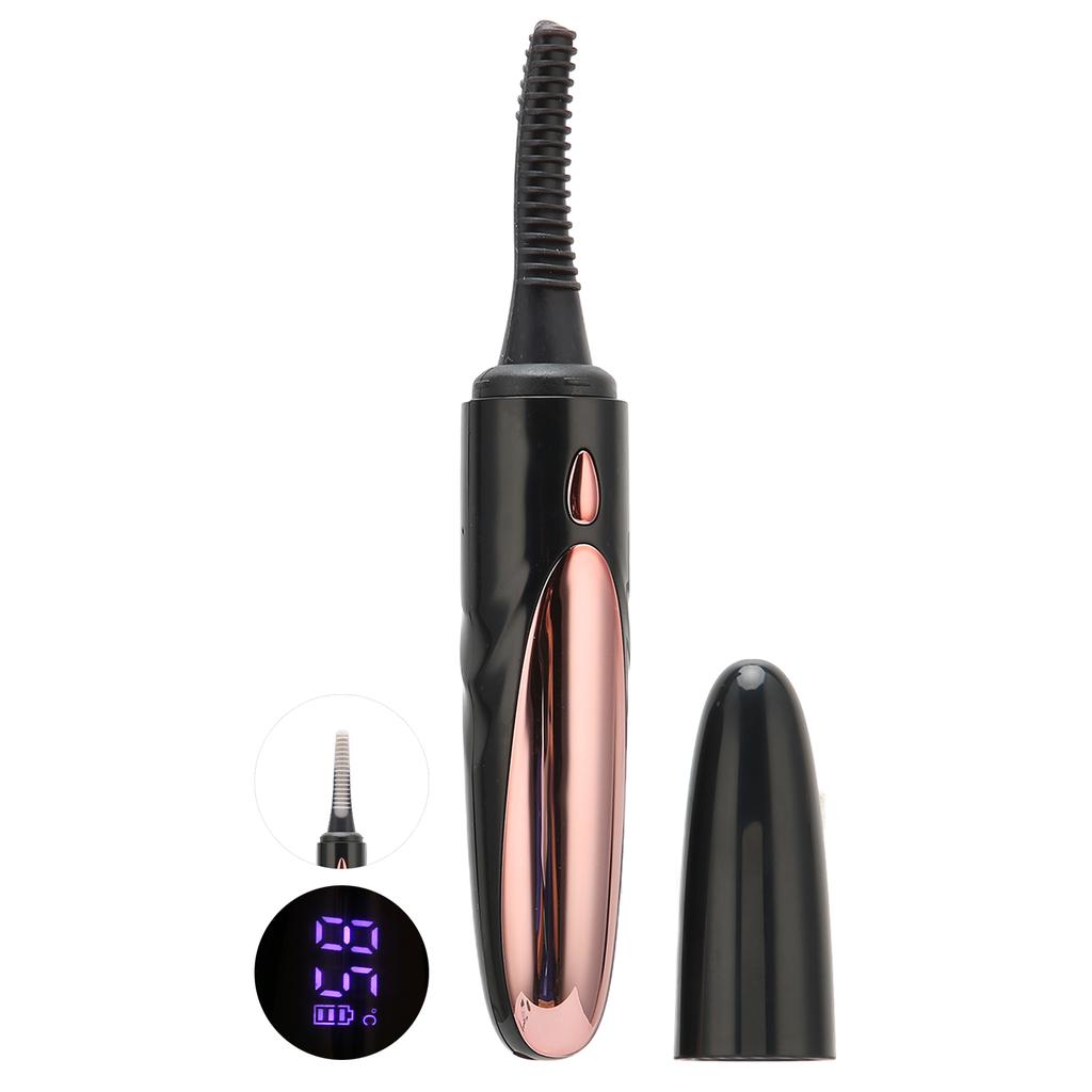 Elektrische beheizte Wimpernzange 4 Heizstufen Heizt schnell auf USB Wiederaufladbar Lang anhaltendes Wimpern-Curling