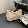 Cross-border 2026 New Casual Handbag Bag Niche Design Trendy Underarm Bag Retro Simple Shoulder Bag Commuting