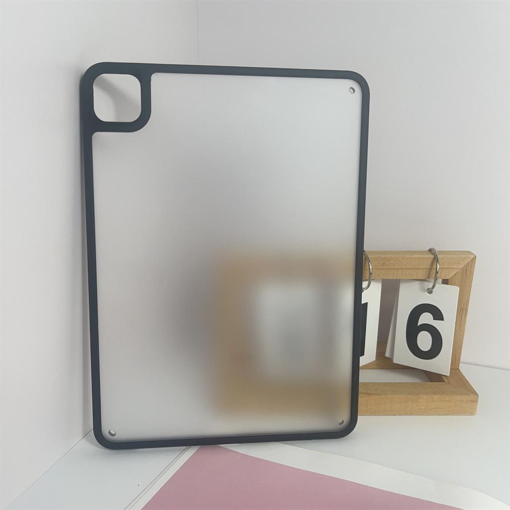 For iPad Pro 11 (2022)/(2021)/(2020)/(2018) Case TPU+Acrylic+PC Matte Shockproof Tablet Cover