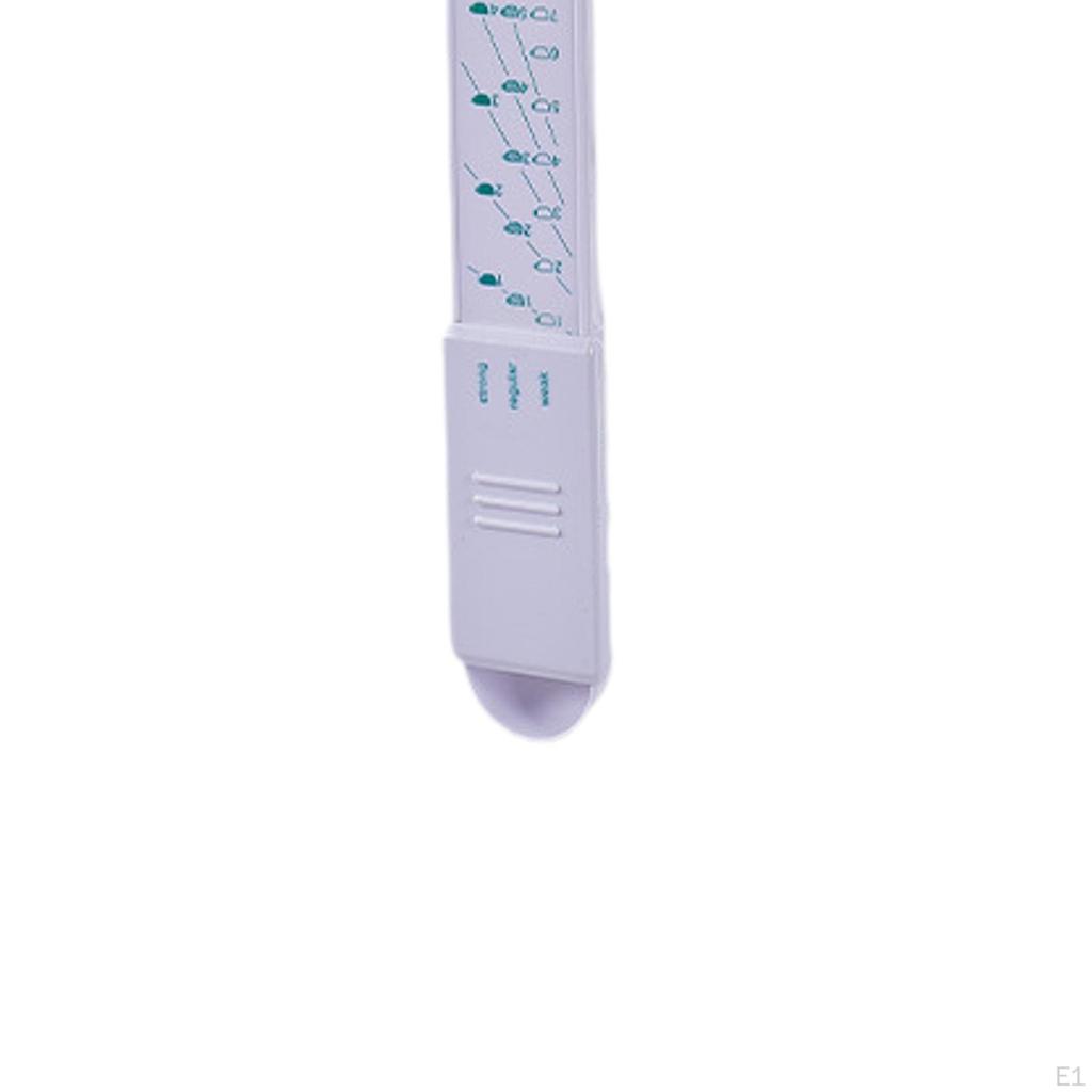 Mätsked Justerbar Mätning Fint Hantverk Kompakt Tesked för Matlagning Pulver