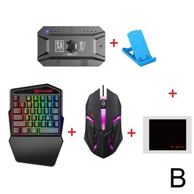 M1pro Plug-Paly Gamepad Converter Kit kompatibilní s Bluetooth 5.0 mobilní ovladač Herní klávesnice Adaptér myši