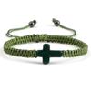 Neues Gebetskreuz Geflochtenes Armband Damen Herren Roter Nylonfaden Partnerarmbänder Verstellbar Yoga Heilung Armreif Kette Schmuck Geschenk