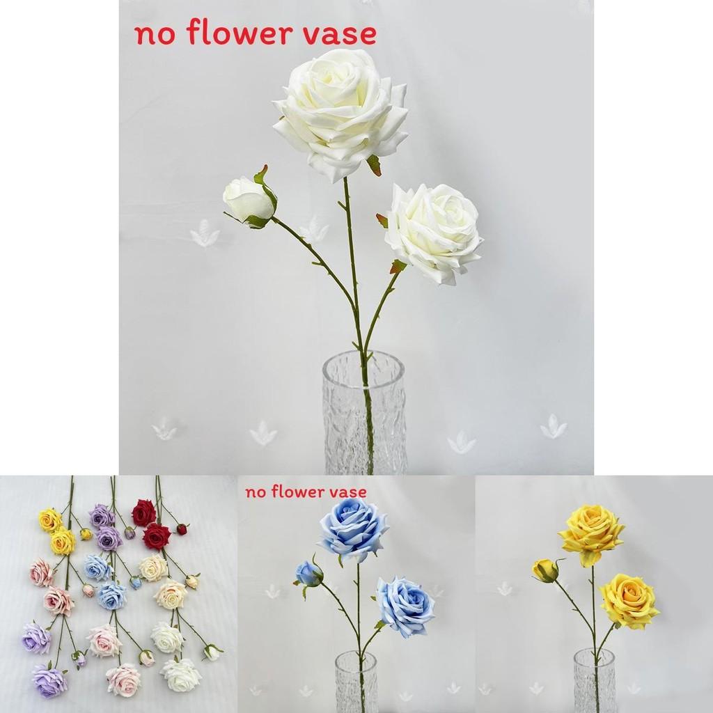 Realistic Faux Silk Flower Bouquets For Event Decoration And Home Interior Styling
