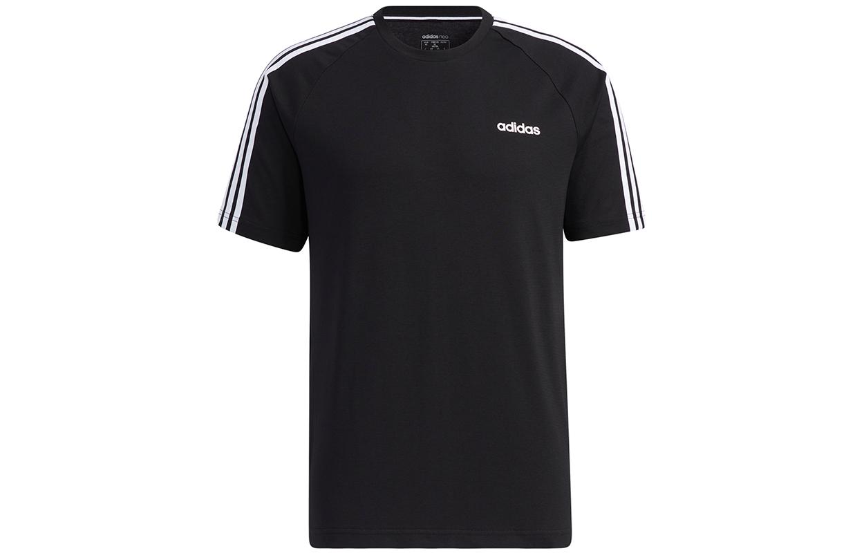 

Adidas Neo T Shirts Men s Black Crew Neck Moderate Straight Fit GP4919 L