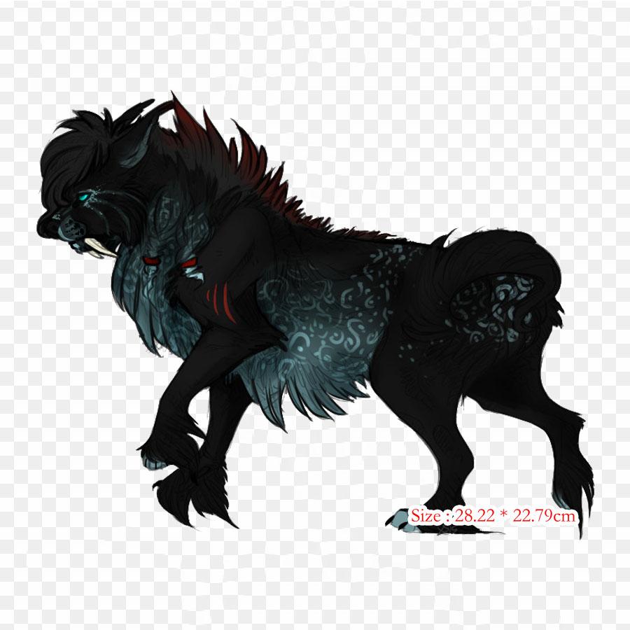 

Собака-оборотень, термопереносная печать, виниловые нашивки, наклейки для одежды, аппликации «сделай сам», моющиеся нашивки