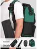 Green Forest Waterproof Tool Belt - Plumber's Portable Multifunctional Waist Bag for Construction and Maintenance