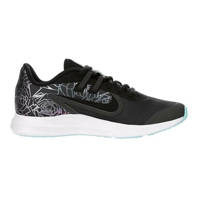 Nike Downshifter 9 Rebel 'Black White Blue' Gs  CI2686-001