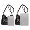 Middle-aged Handbag Embossed Diamond Pattern Shoulder Bag 2025 New Multi-layer Soft Leather Solid Color Large-capacity Multi-pocket Crossbody Bag
