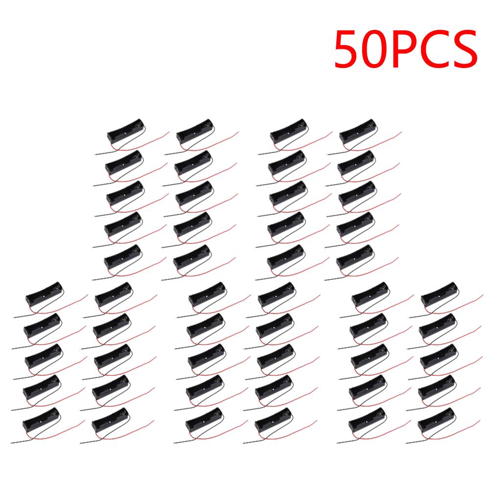 18650 Battery Holder Storage Box Case 3.6~4.2V Clip Type Battery Container 18650 Power Bank Cases