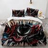 Venom Duvet Cover Pillowcase Bedding Bedroom Decoration Children Gift Adult Single Double Bed Large Sizezip Duvet Cover