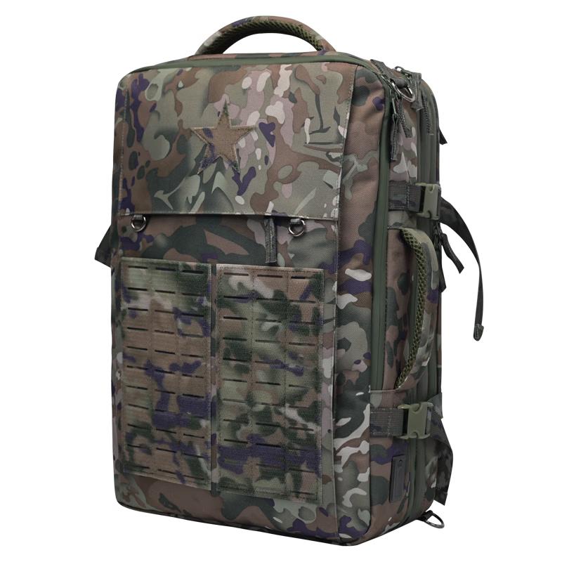 Large Capacity Camouflage Convertible Tactical Backpack