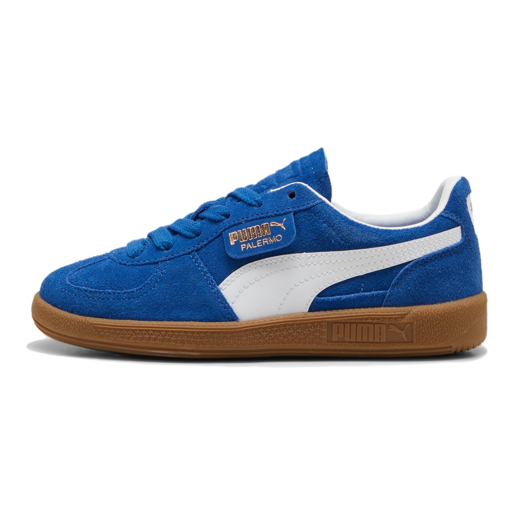 

Puma Palermo Big Kid Cobalt Glaze Gum Kids Sneakers Blue White 397271-07 38.5