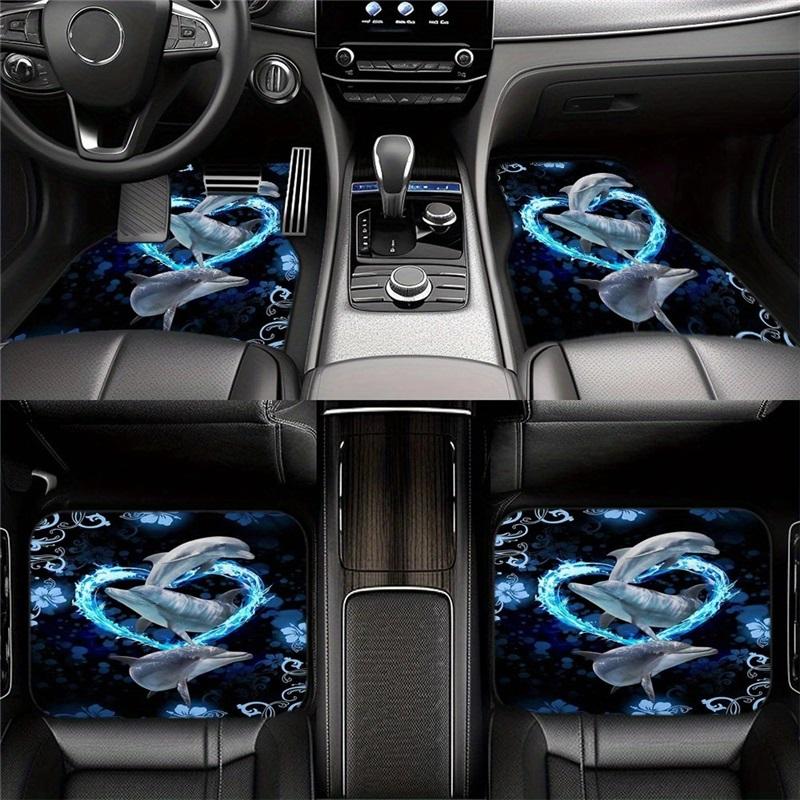 

Комплект ковриков для пола автомобиля в богемном стиле, 4 штуки и 2 штуки пылезащитных коврика для пола, прочные автомобильные аксессуары 33*44CM*2+44*68CM*2