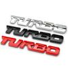 Turbo Car Sticker 3D Badge Car Modification Accessories Rear Marked Side Marking Decorative Car-Sticker Metal Tailbox Sticker