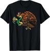 Quetzalcoatl Aztec Feathered Serpent Eagle Mayan Inca Toltec T-Shirt