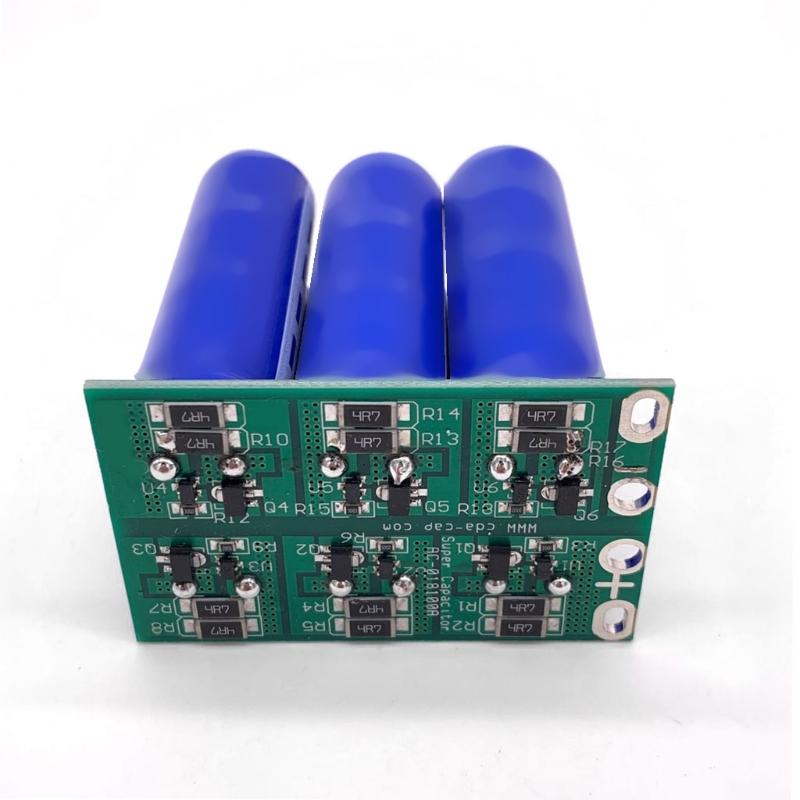 Super-Kondensator 2,7 V 100 F Elektrolytkondensator Breites Anwendungsspektrum Metallkondensator für Fahrzeugschaltungen