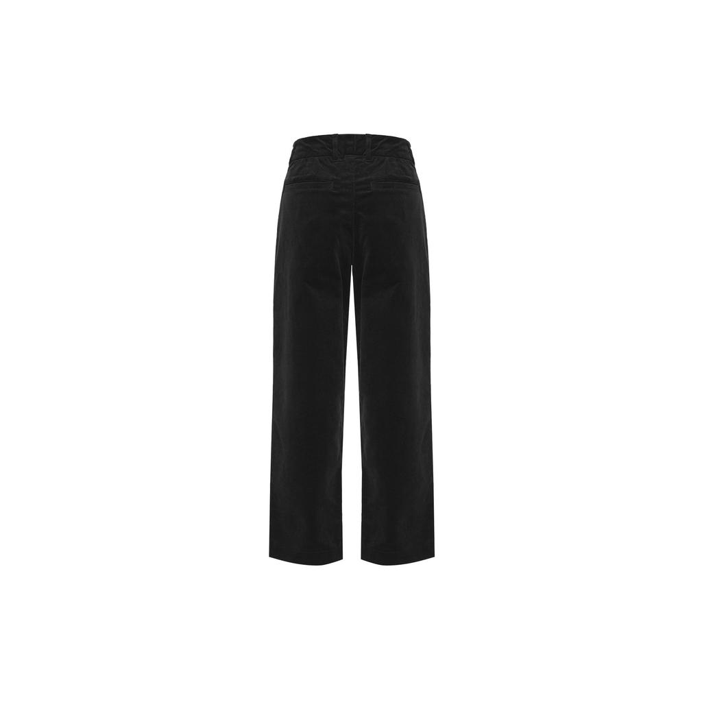 Nike Casual Pants Men's Black Moderate Straight Fit Pants DX0001-010