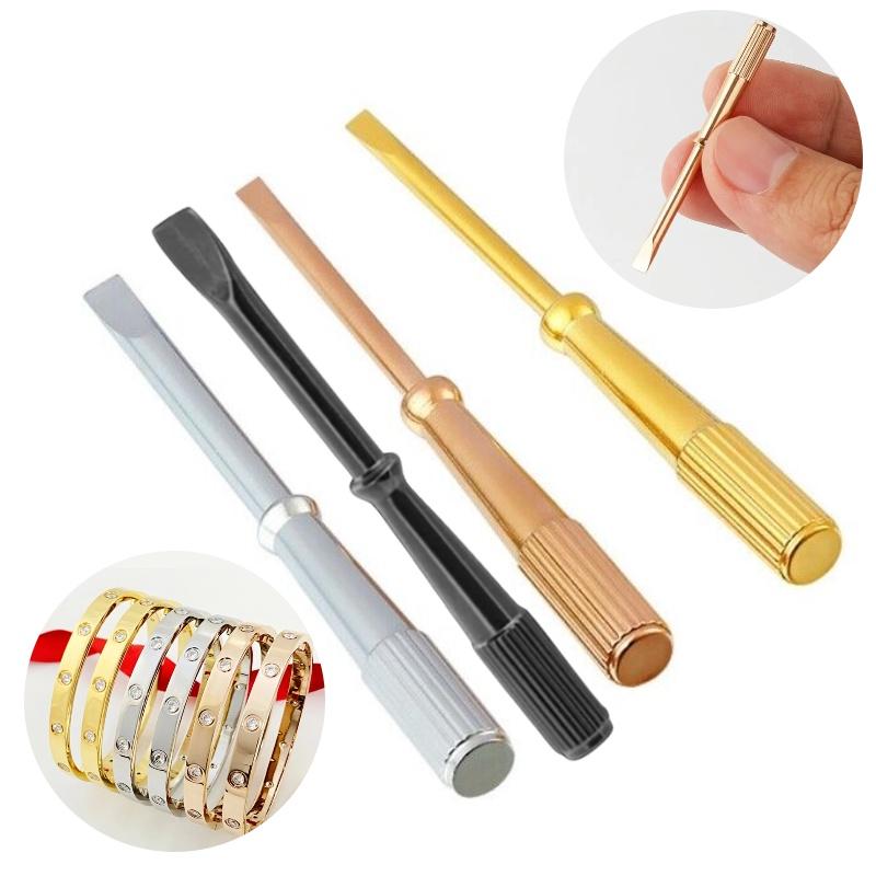 Screwdriver Bracelet Portable Bracelet Repair Screwdriver Tool 3 Steel Colors