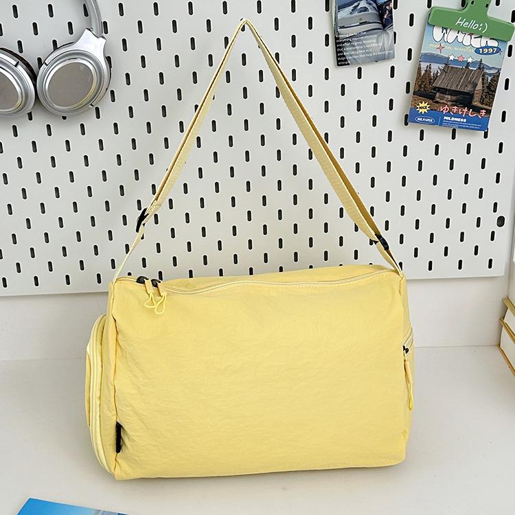 Crossbody Bag Women's Tide Brand Large-capacity Sports Short-distance Travel Bag College Student Versatile Casual Shoulder Bag
