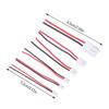 10 stk Små Mini Jst 1.0/1.25/1.5/2.0/2.54/3.96Mm Ph 2.0Mm Xh 2.54Mm 2 Pins Hann Hunn Plugg Jack Kontakt Kabel Ledning