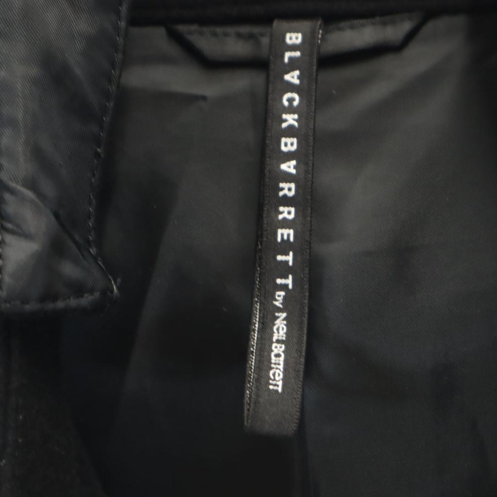 BLACKBARRETT by NEIL BARRETT Made in Japan Wool Blend Duffel coat 3 black Men's Used