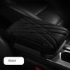 Car Armrest Pad Leather Universal Auto Armrest Cover Wave Embroider Car Armrest Mat Center Console Arm Rest Protection Cushion