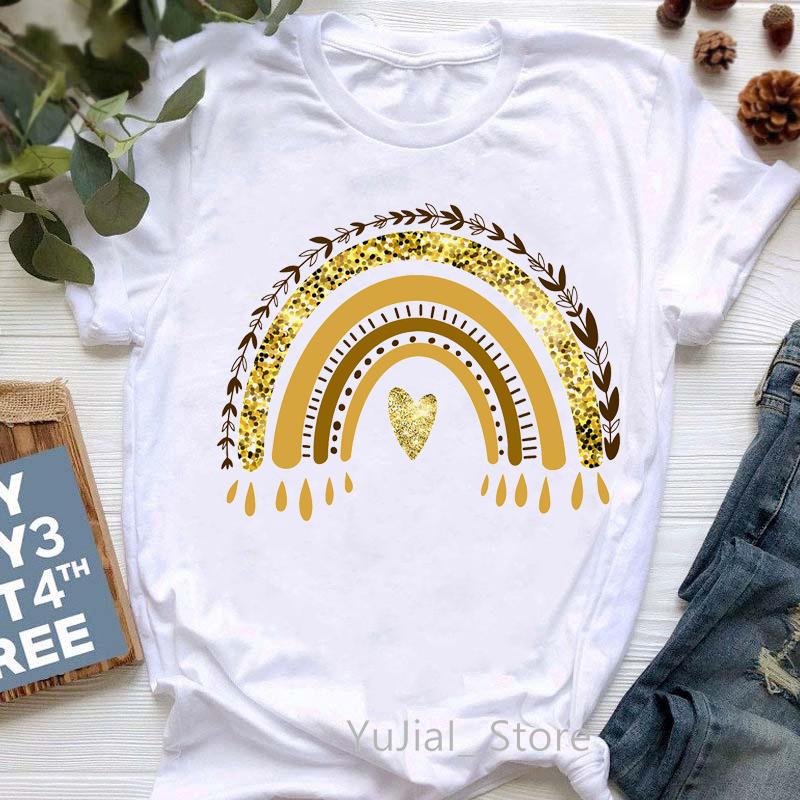 2025 Leopard Love Print T-Shirt Women Summer Fashion Tshirt Femme Harajuku Kawaii Clothes White Casual T Shirt Female