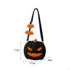 Pumpkin Crossbody Bags Women Shoulder Bag PU Leather Pouch Satchel Handbag Purse Tote for