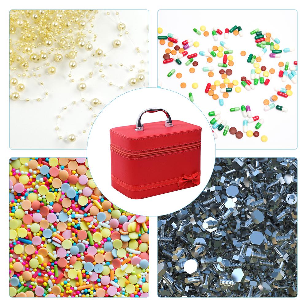 Buy Diamond Storage Box with 54 Bottles Bowknot Pattern Portable