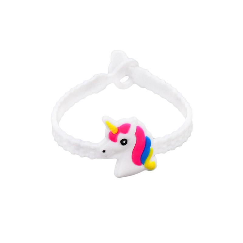 10Pcs Unicorn Party Bracelets Decoration Rubber Bangle Girl Unicorn Birthday Party Supplies Kids Christmas Gifts Toy Baby Shower