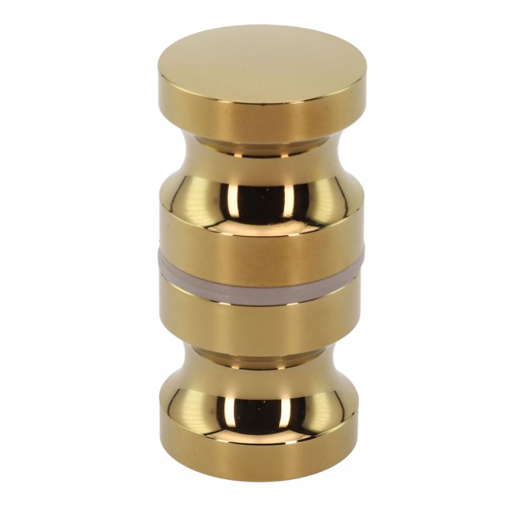 6-18mm Thick Door Handle Knob 62x30mm No Rust Single Hole