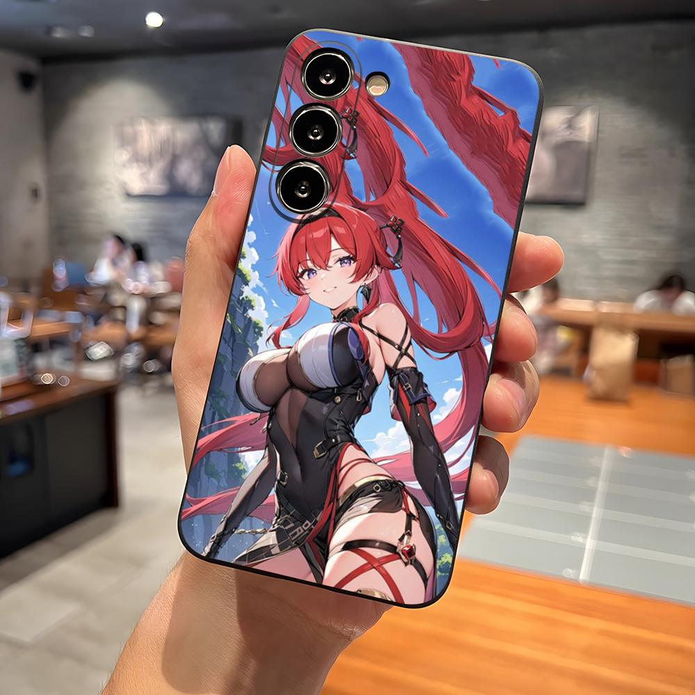 

Phone Case For Samsung S26 S24 Ultra S25 S23 Fe S22 S20 S21 Plus A16 A54 A34 A53 Back Cover Wuthering Waves Yinlin Samsung a54 5g