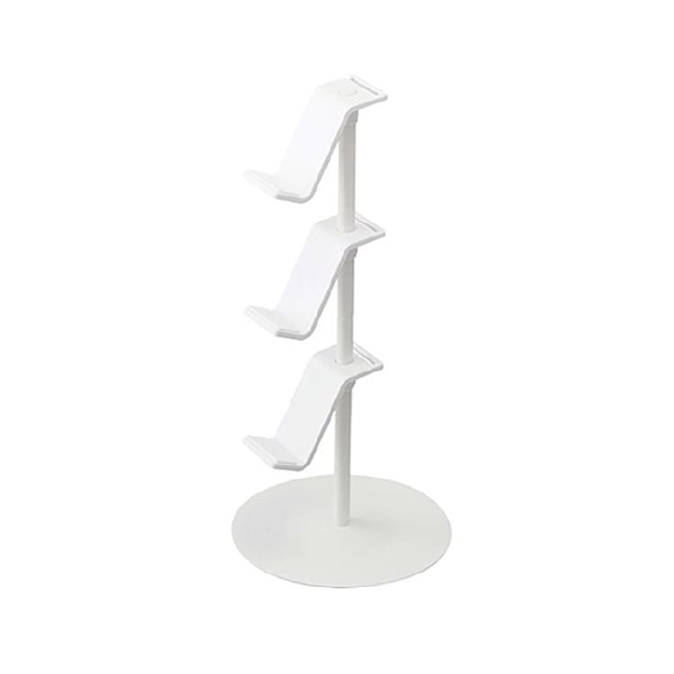 

Controller Bracket Adjustable Headset Hanger Hook Desktop Organiser Multi-layer белый