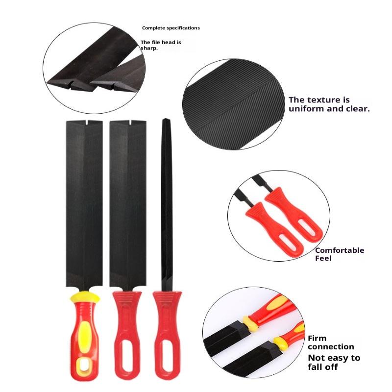 150/200Mm Saw Files File Steel File Saw Blade Sharpener For Sharpening And Straightening-Shaped Files