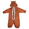 Disney Chip Kigurumi with Hood, Fluffy Fleece, Size 130