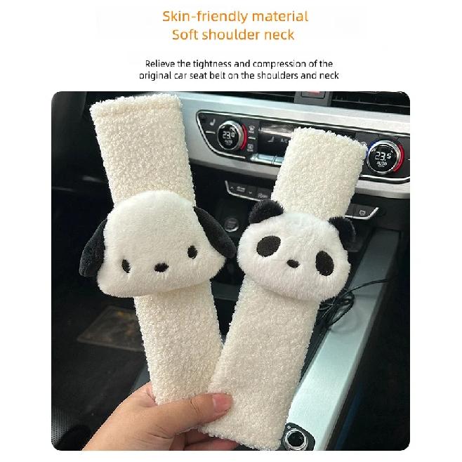 1pcs Car Safety Belt Cover Pads Universal Auto Soft Shoulder Cushion Protector Vehicle Seat Strap for Women and Children