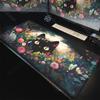 XXL Bærbar PC Natur Gummi Teppe DIY Musematte Stor Gaming Skrivebordsmatte Søt Grønn Mus Matte Kawaii Svart Katt Bordmatte Estetisk Plante