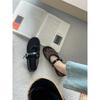 Eilyken Summer Women Cosy Mesh Flat Heels Shoes Round Toe Buckle Strap Casual Ladies Sandals
