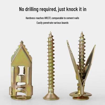 High Strength Colored Zinc Gypsum Board Expansion Screw