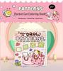 Pocket Cat Coloring Book: Spooky Cuties Edition (Paperback)