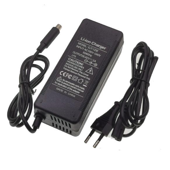 42v 3a Li-ion Battery Charger For 10s 36v Lithium Battery Pack With Rca8mm Connector