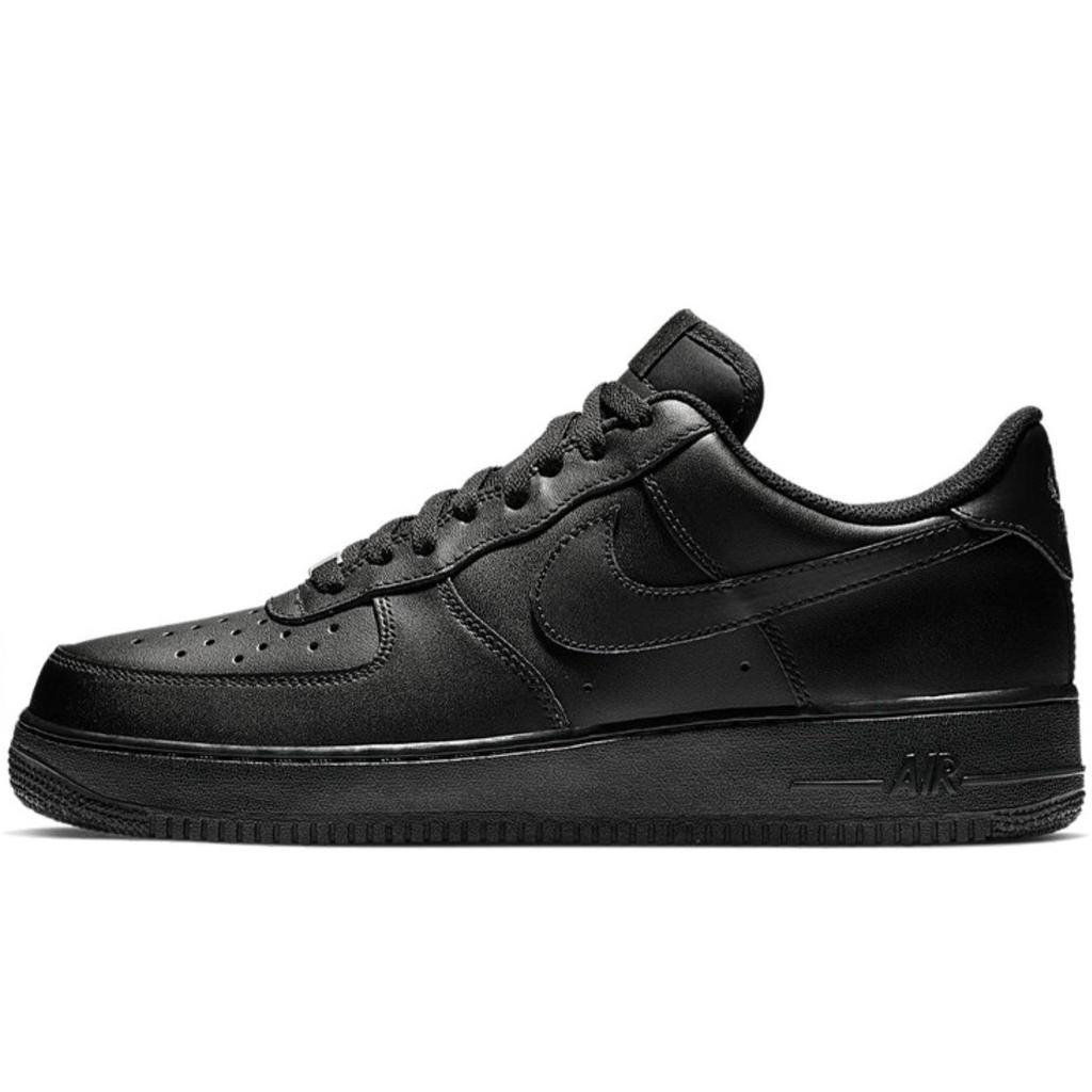 Nike Air Force 1 Hoogte Verhogend Lage top Skateboard Schoenen Unisex Zwart Bruin CW2288-001(Team1606-)
