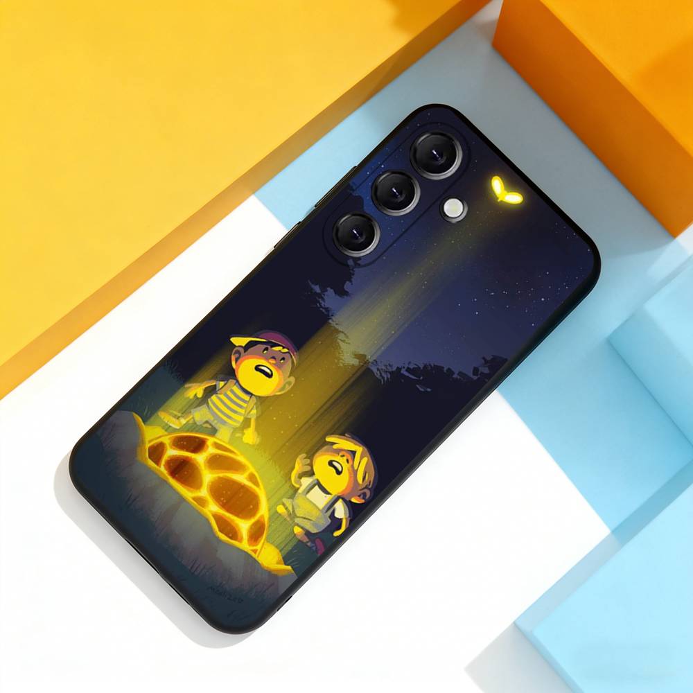 E-EarthBound 2 Game Phone Case For Samsung Galaxy A 22,71,53,52,51,72,73,5G,Note,J7,8,9 Soft Black Cover Samsung a21