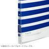 KOKUYO Binder Notebook Repete Slim Type 26 Holes B5 Vertical 15 Inner Papers Pink F-VKB101P