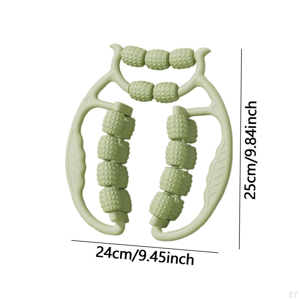 Masażer do nóg Roller 21 kółek Masaż mięśni Przenośny Unikalny Uda Tkanka głęboka