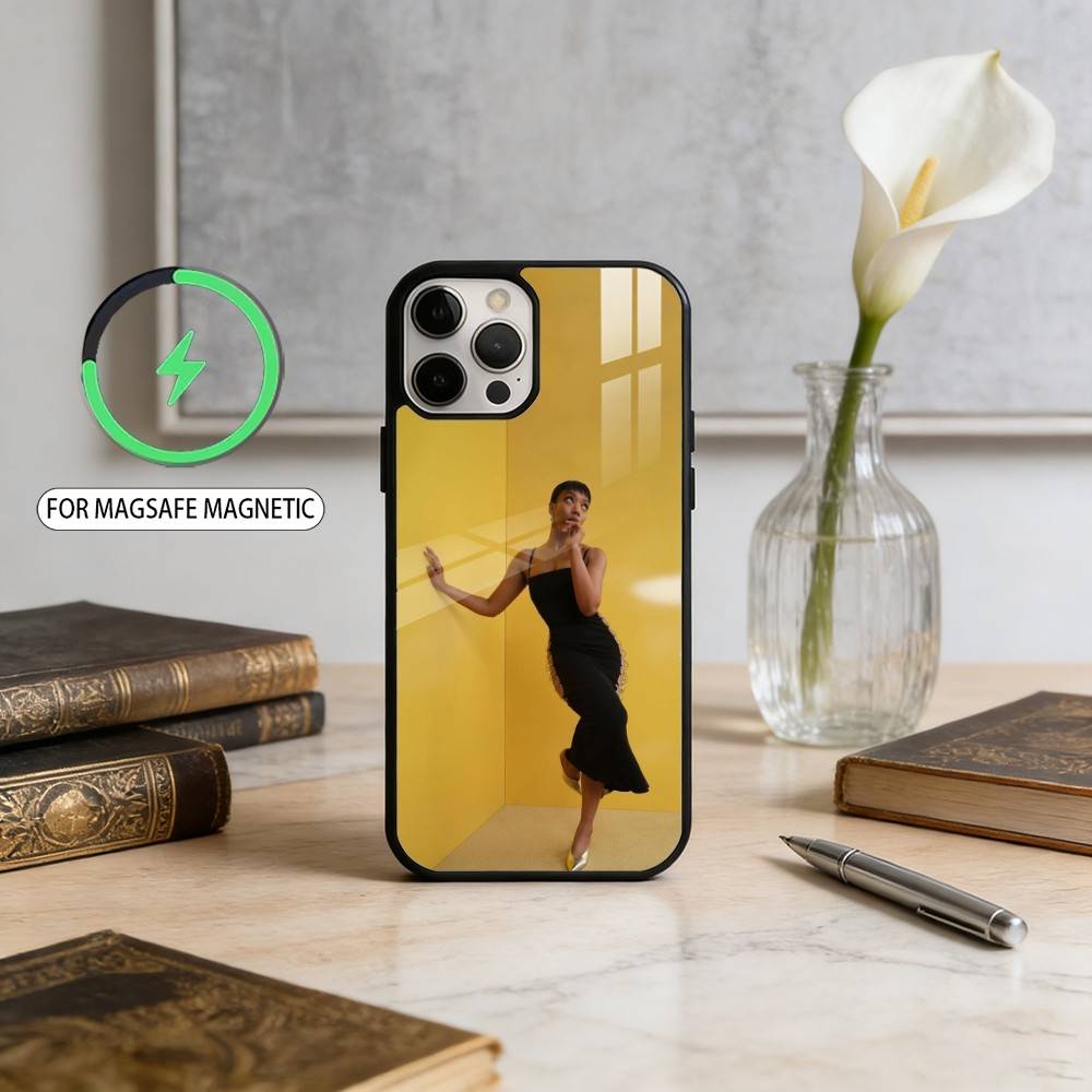 

N-Naomi Actor A-Ackie Magnetic For Magsafe Wireless Charging Phone Case For iPhone17,16,15,14,13,12,11 Plus,Pro Max iPhone16