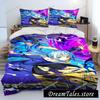 I Got Reincarnated As A Slime Cartoon Poster Sheets Quilt Covers Bedding Dormitory Sheets Bedding Set Soft Warm Bedding Set963