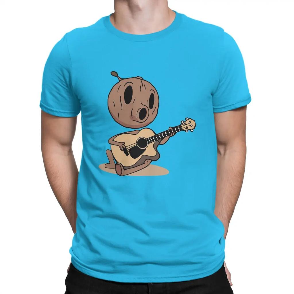 Music Guitar Hip Hop TShirt H-Hilda Cartoon Leisure T Shirt Summer Stuff For Adult